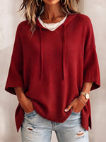 Casual Cozy Oversized Hooded Sweater