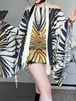 Relaxed-fit Casual Top With Artistic Print