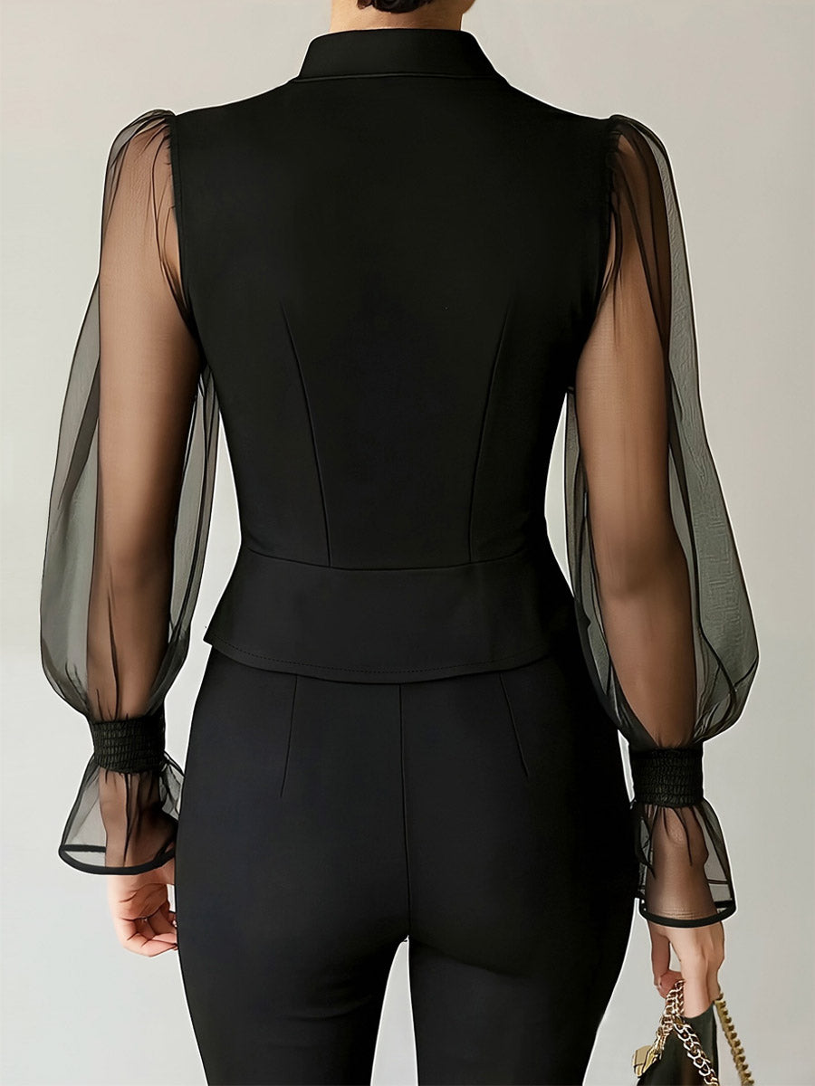 Retro Elegant Loose Art Casual Stylish Chic Long Sleeve Shirt