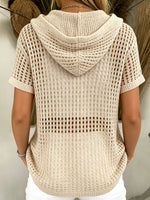 Women’s Floral Eyelet Lace Patchwork Rolled Cuff Linen Blend Button Shirt